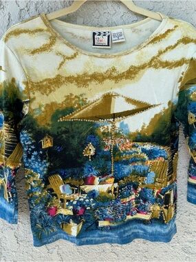 Y2K Print Top